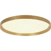 Steinhauer Strakke Plafondlamp Flady Goud Ø 40cm