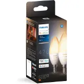 Philips Hue Kaarslamp White Ambiance E14 Duo pack