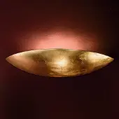 Orion Wand uplighter TAMARA, dimbaar, messing / goud, Woon-/ Eetkamer, Keramiek, Wandlamp