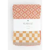 Sissy-Boy Donkeroranje Handdoek En Theedoek
