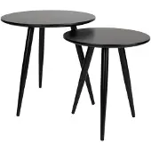 Puur Dals bijzettafel set zwart