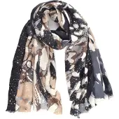Giuliano '' in between season'' - Zwart - Dames - Sjaal