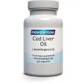 Nova vitae Levertraanolie capsules