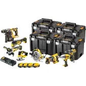 DeWalt Gereedschapsset - - DCK865P4T-QW - 9 machines - Draadloos - 5 Ah
