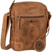 Green Burry Schoudertas 'Vintage 1832' bruin