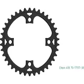 Xtrabike Tandwiel 38t 1/2x3/32 bafang
