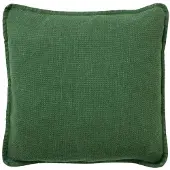 Dutch decor - BOWIE - Sierkussen 45x45 cm - van gewassen katoen - Mountain View - donkergroen