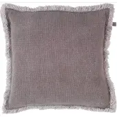 Dutch decor - BURTO - Sierkussen 45x45 cm - gewassen katoen - Driftwood - taupe
