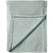 Dutch decor - CHARLIE - Plaid 200x220 cm - extra grote fleece deken - effen kleur - Jadeite - groen