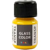 Creativ Company Glaskleur: Transparant, citroengeel, 35 ml