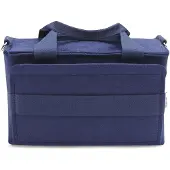MAGNETOPLAN ecoAware-presentatietas donkerblauw, rPET-vilt, voorzien van kaarten, markeerstiften, pins, 5 doosjes, riem
