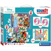 Clementoni edukit 4-in-1 disney classics Karton Puzzel