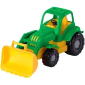 Cavallino Classic tractor, groen, 37 cm