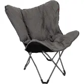 Bo Camp - Urban Outdoor - Vlinderstoel - Grainger - L - Nika - Grijs