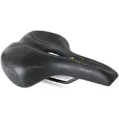 Buzaglo Fietszadel Suprema 5zone EL Heren met elastomere demping - zwart