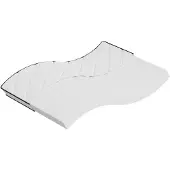 vidaXL Schuimmatras middelzacht 140x190 cm