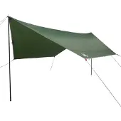 vidaXL Kampeerluifel waterdicht 430x380x210 cm groen