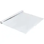vidaXL Meubelfolie zelfklevend 500x90 cm PVC hoogglans zilverkleurig