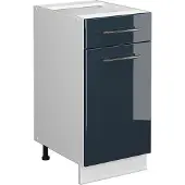 Vicco Fame-Line Keukenonderkast – 40 cm zonder werkblad Donkerblauw hoogglans