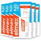 Elmex 6x Tandpasta Anti-Cariës Duopack 2x 75 ml