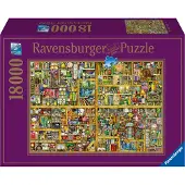 Ravensburger puzzel Colin Thompson Magical bookcase - Legpuzzel - 18000 stukjes