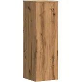 vidaXL Plantenstandaard 33x33x100 cm bewerkt hout artisanaal eiken
