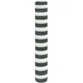 vidaXL Privacynet 195 g/m² 1,8x10 m HDPE groen en wit