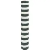 vidaXL Privacynet 195 g/m² 2x10 m HDPE groen en wit