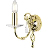 Elstead Lighting LED Wandlamp Aegean | 1X E14 Max 60W | Polished Brass