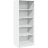 vidaXL Kledingkast 80x50x200 cm bewerkt hout wit