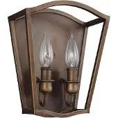 Elstead Lighting LED Wandlamp Yarmouth | 2X E14 Max 60W | Painted Aged Brass