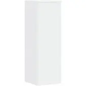 vidaXL Plantenstandaard 33x33x100 cm bewerkt hout wit