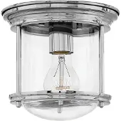 HINKLEY LED Plafond Badkamerlamp Hadrian | 1X E27 Max 60W | IP44 | Dimbaar | Chrome