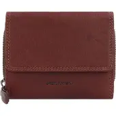 Jack kinsky Portemonnee RFID-bescherming Leer 11 cm mokka