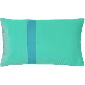 Dutch decor - PIPPA - Sierkussen velvet Beveled Glass 30x50 cm - groen