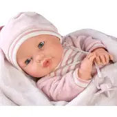 Antonio Juan babypop met slaapogen geluid en speen 37 cm
