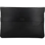 Buckle & Seam Terra Lederen Laptophoes 35 cm black