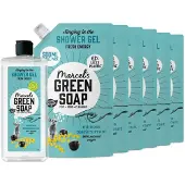 Marcel's Green Soap Douchegel Mimosa & Zwarte Bes + 6 Navullingen Pakket