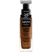 Nyx Facial make-up Foundation Can't Stop Won't Stop Foundation 31 Warm Mahogany