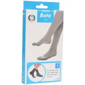 Bota Soft 5 Klassiek met Zilvergaren Zwart Maat 3 2 St TODO