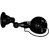 Jieldé Wandlamp Signal SI300, dimbaar, zwart, Woon-/ Eetkamer, Aluminium, Industrieel design, wandlamp