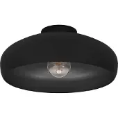 Eglo Mogano Plafondlamp - E27 - Ø 40 cm - Zwart
