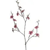 Huismerk Kunstbloem Blossom Glamour Spray Paars - 96 cm