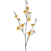 Huismerk Kunstbloem Blossom Glamour Spray Oker - 96 cm