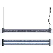 Sammode Quadratube P1 Hanglamp Petrol | 160 cm
