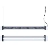 Sammode Quadratube P1 Hanglamp Silver | 130 cm