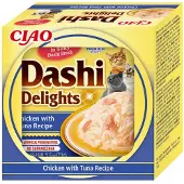 Ciao 6x Dashi Delights Kattenvoer Nat Chicken & Tuna 70 Gr