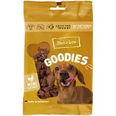 Chewies 12x Goodies Hondensnacks Mini Gevogelte 125 Gr