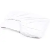 Libeco Hoeslaken California Optic White (Linnen)-140 x 200 cm