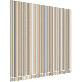 vidaXL Vervangingsdoek voor luifel 400x350 cm polyester oranje en blauw